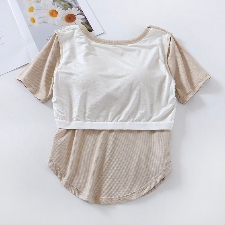 Lizzy Built-In Bra T-shirt