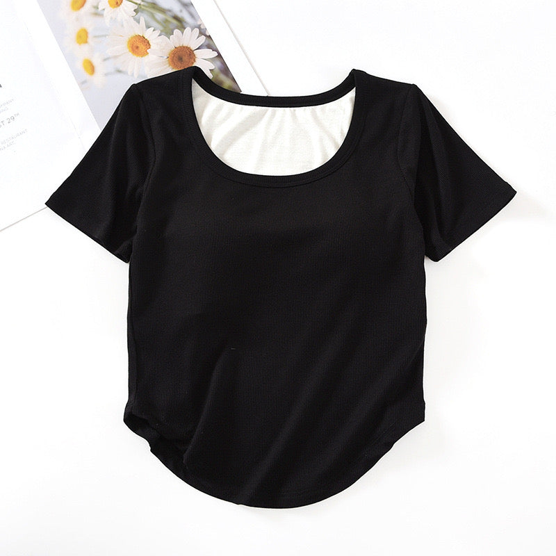 Lizzy Built-In Bra T-shirt