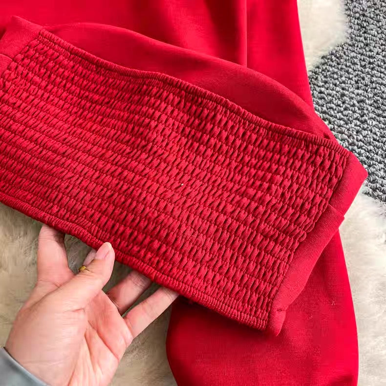 Street Luxe Padded Co-ord Set - 3Pc Set