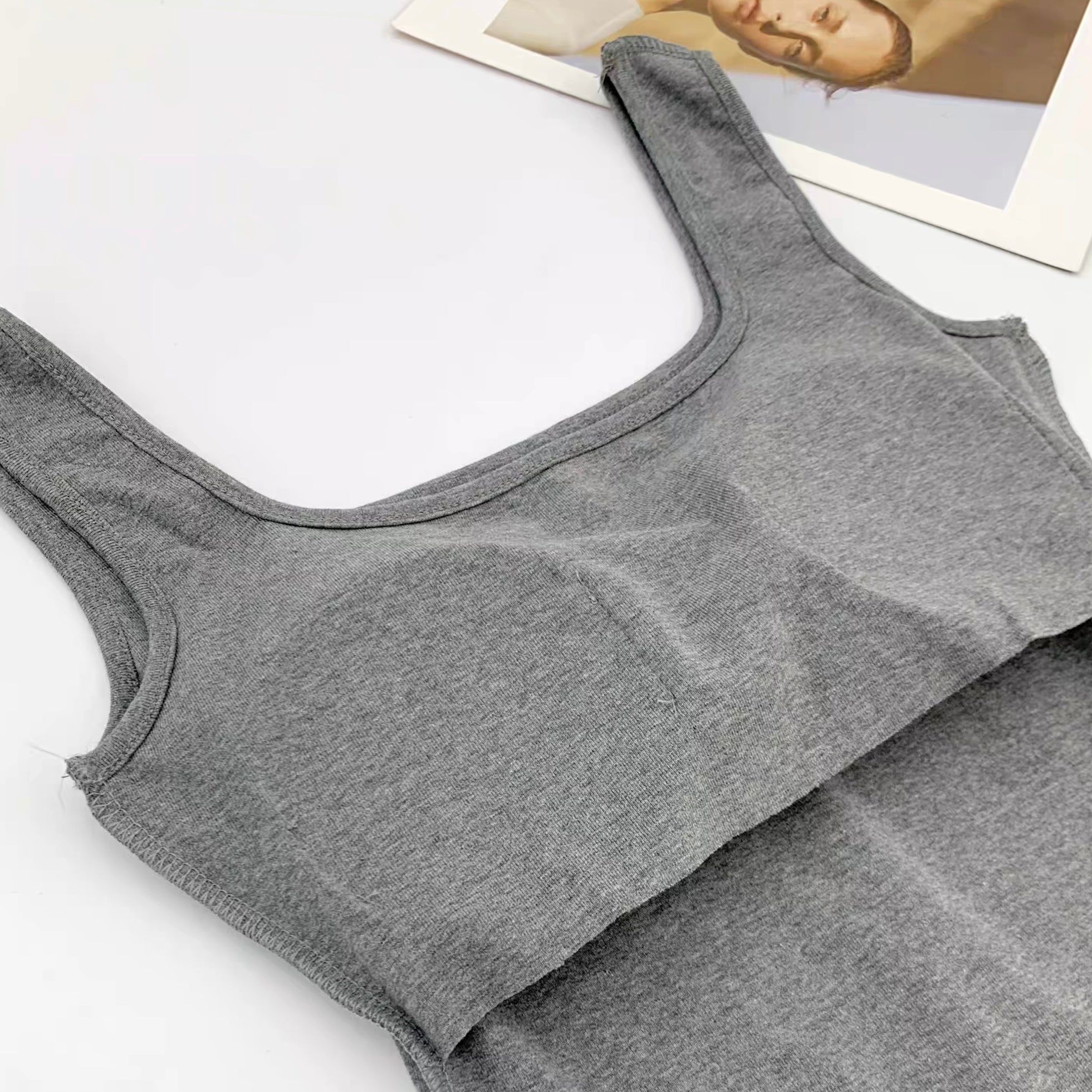 Sakura Ribbed Built-in Bra Maxi Dress