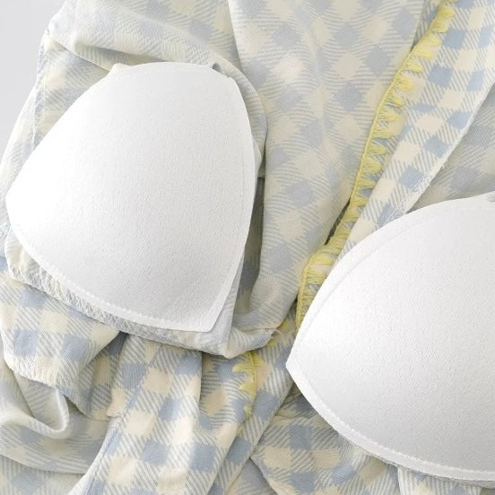 Blueberry Gingham Padded Nightsuit Set