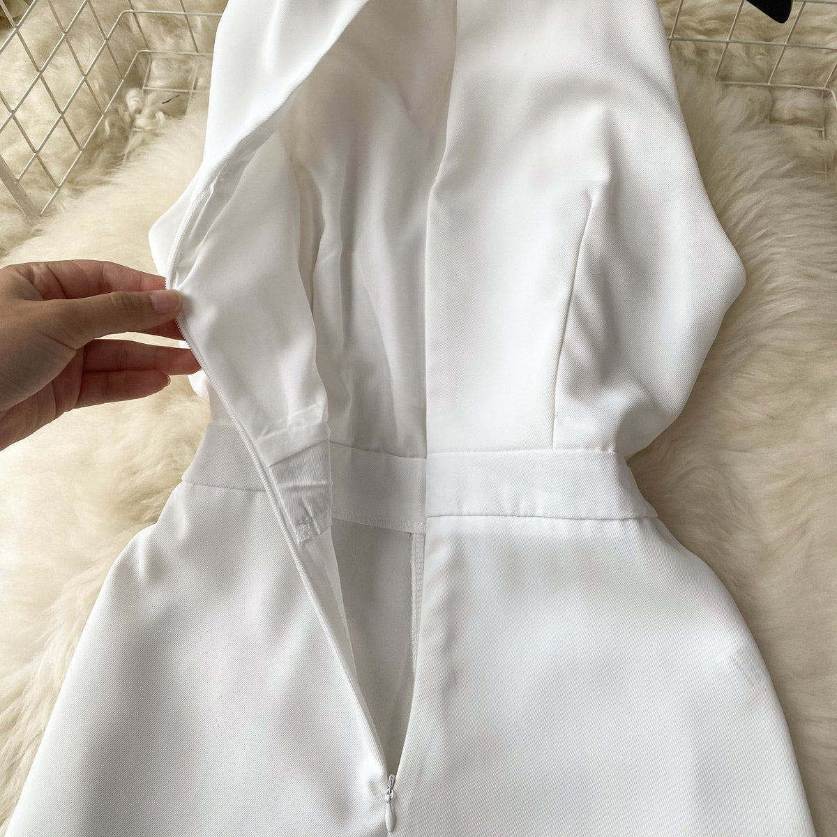 Eva Halter Neckline Romper