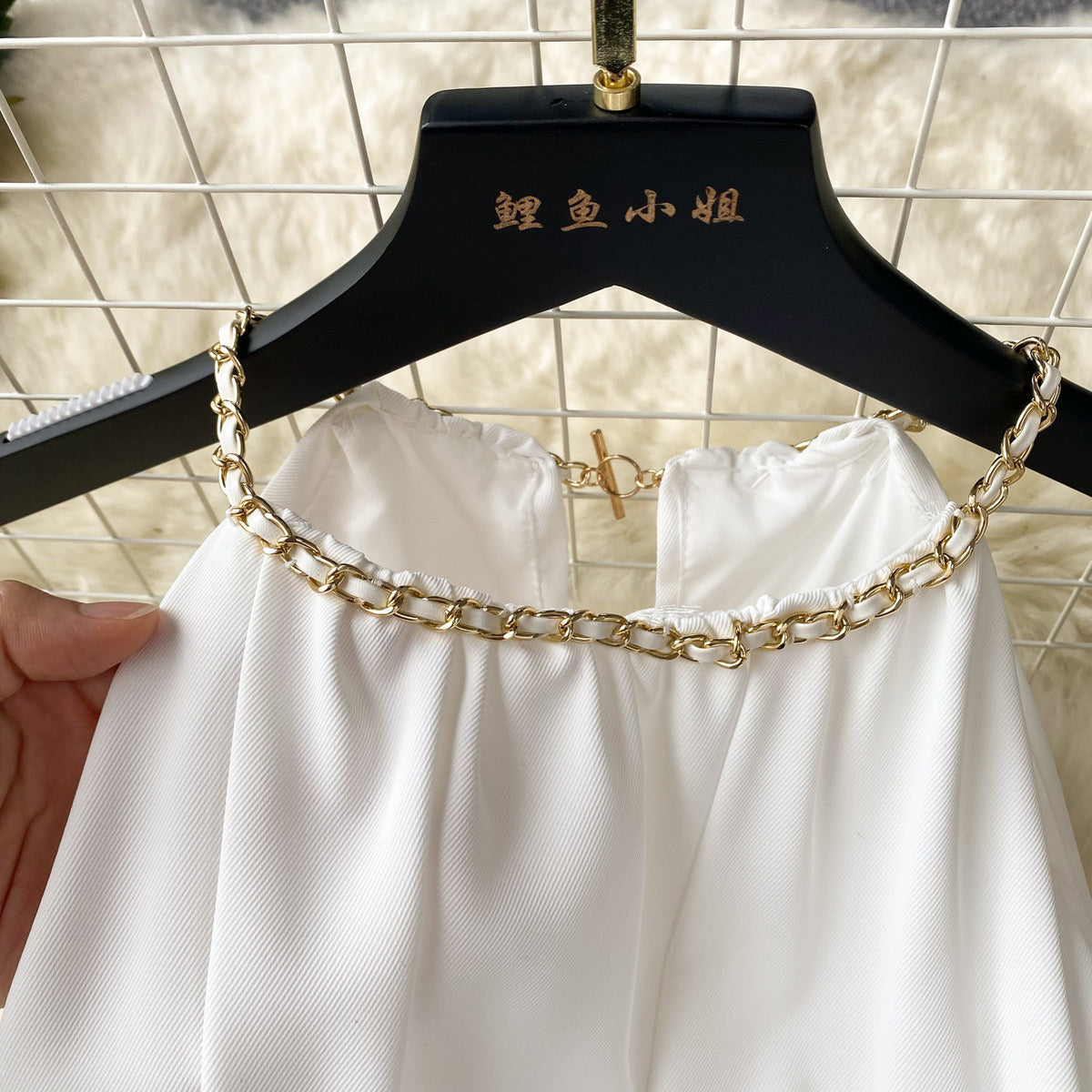 Eva Halter Neckline Romper