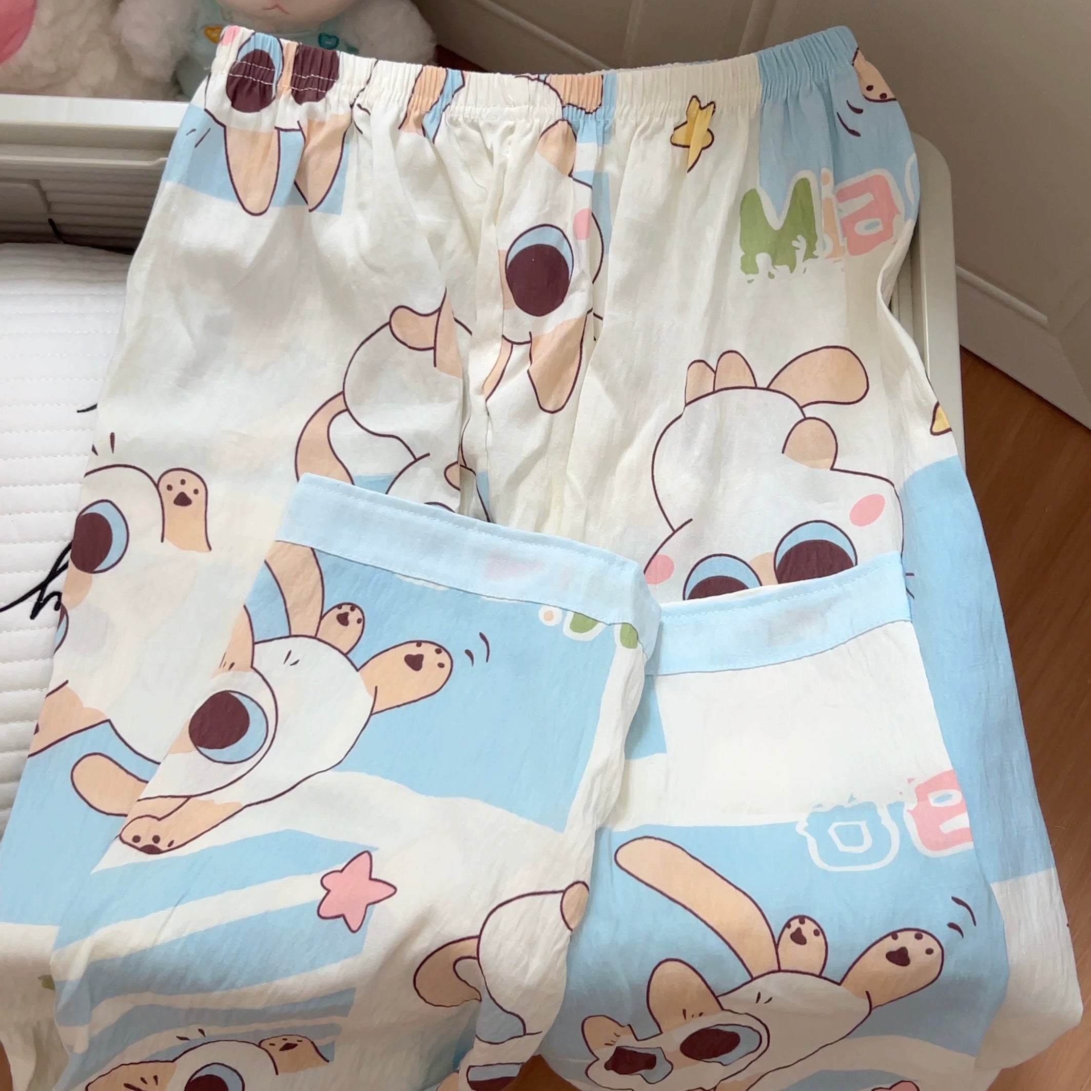 Midnight Belly Kitty Padded Nightsuit Set