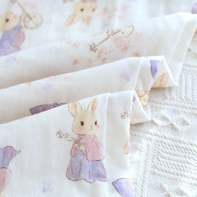 Pastel Doe Padded Nightsuit Set