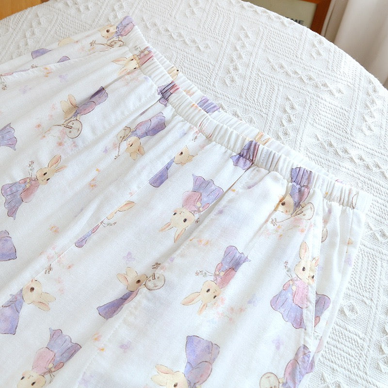 Pastel Doe Padded Nightsuit Set