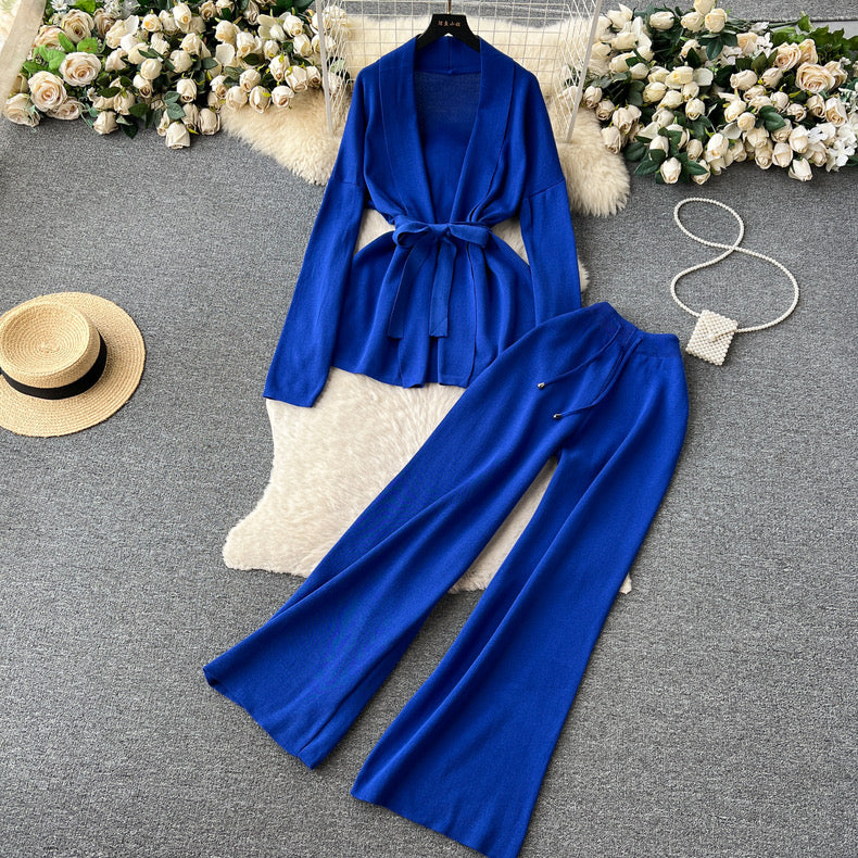 Triya Knitted Three Piece Set