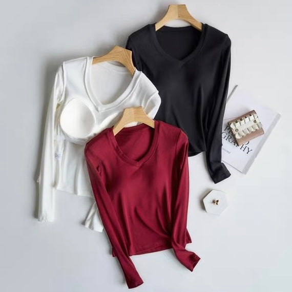 Winter Ease Built-In Bra Tee