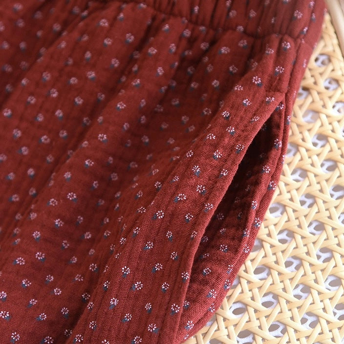 Rusty Romance Padded Nightsuit - 3pc Set