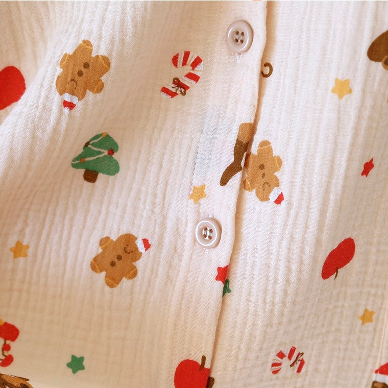 Merry Ginger Joy Padded Nightsuit Set