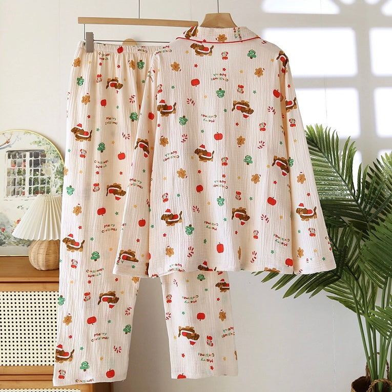 Merry Ginger Joy Padded Nightsuit Set