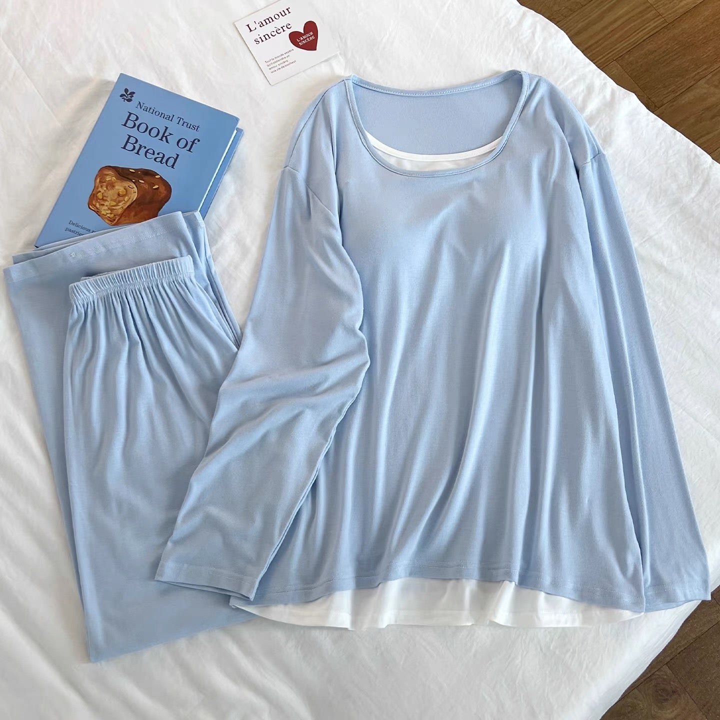 Skin Soft Layer Padded Nightsuit Set