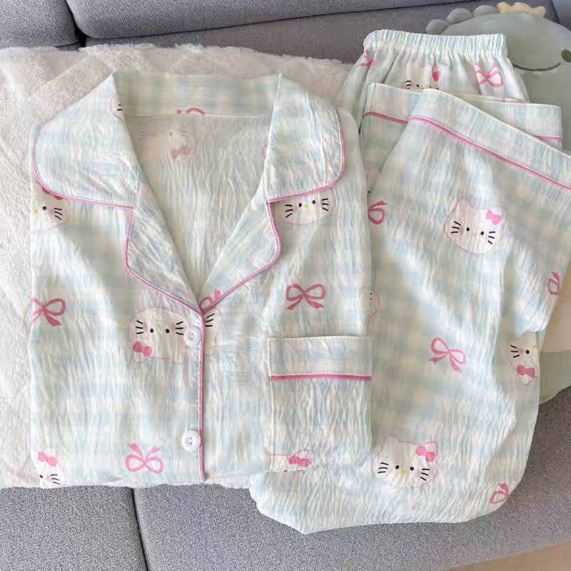 Cats & Bows Padded Nightsuit Set