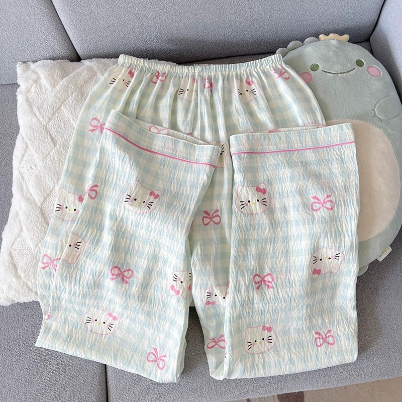 Cats & Bows Padded Nightsuit Set