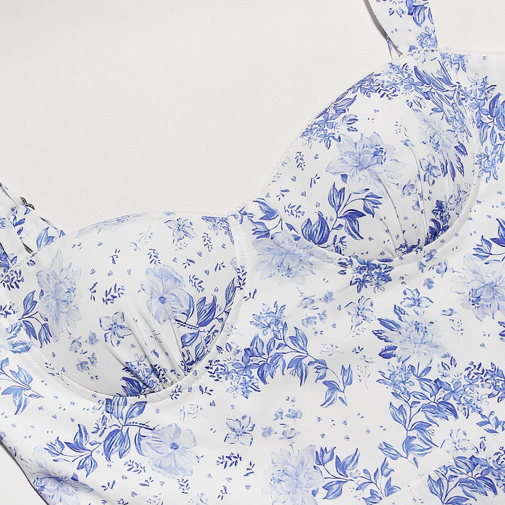 Mariah Floral Midi Sundress