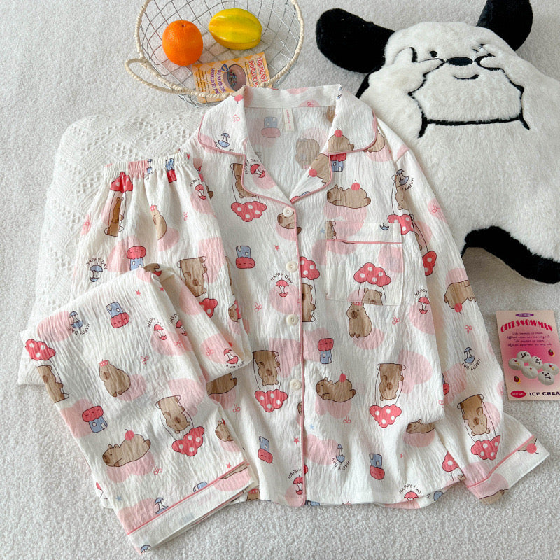 Sleepy Bear Padded Nightsuit Set