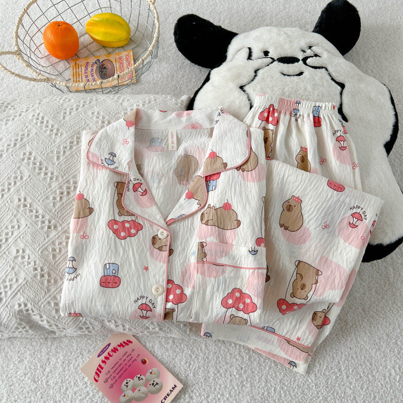 Sleepy Bear Padded Nightsuit Set