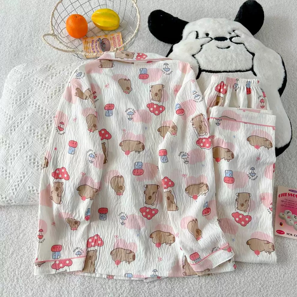 Sleepy Bear Padded Nightsuit Set