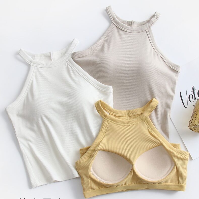 Halter Neck Padded Camisole