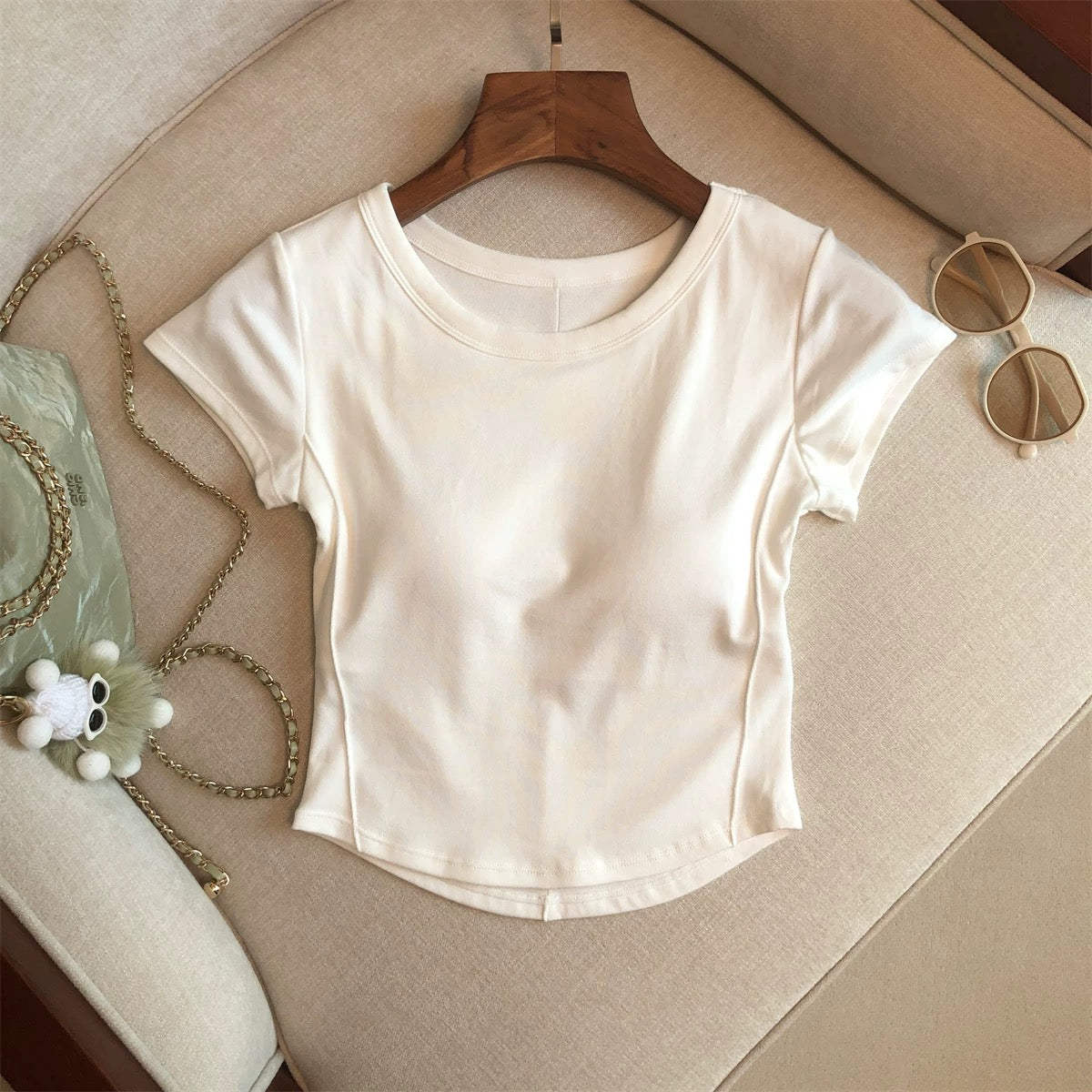 Comfy Built-In Bra T-shirt