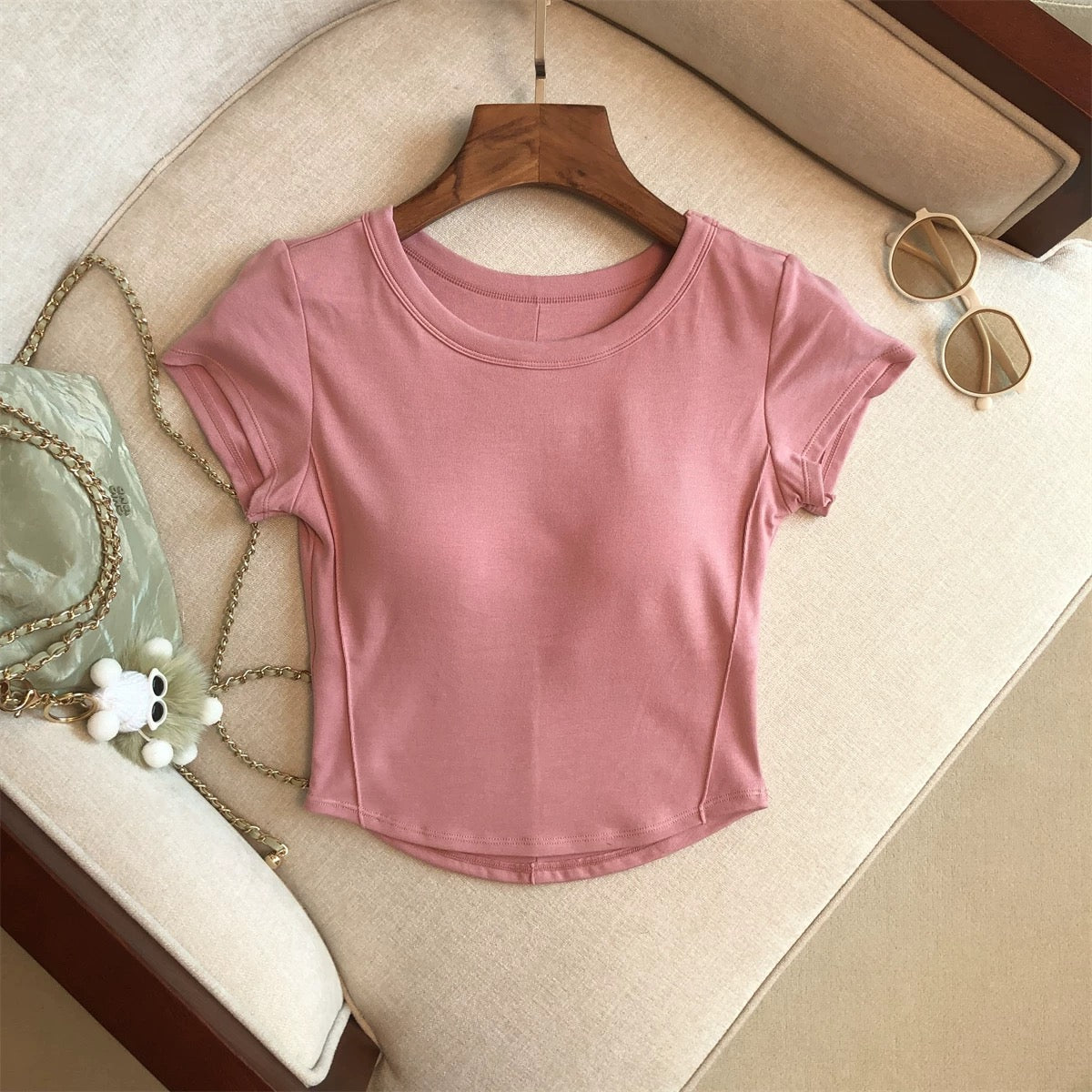 Comfy Built-In Bra T-shirt