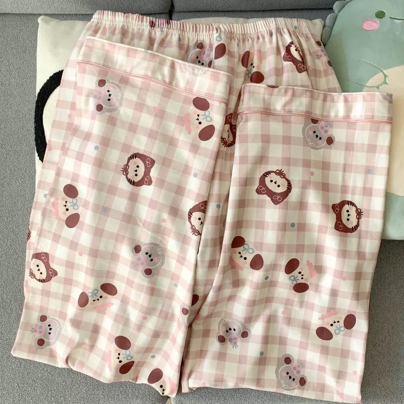 Pinky Paw Padded Winter Nightsuit Set