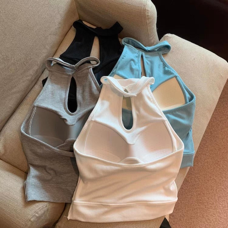 Kavya Halter Neck Built-In Bra Camisole