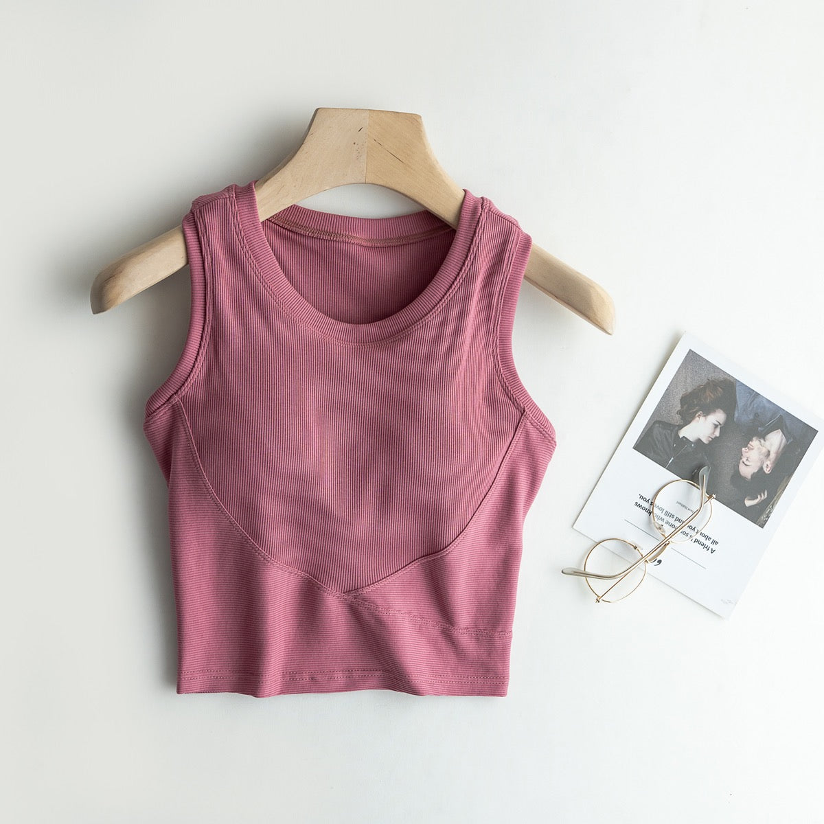 Venetia Built-In Bra Racer Back Top