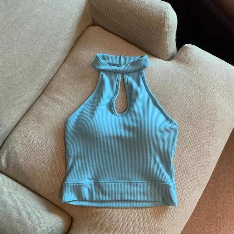 Kavya Halter Neck Built-In Bra Camisole