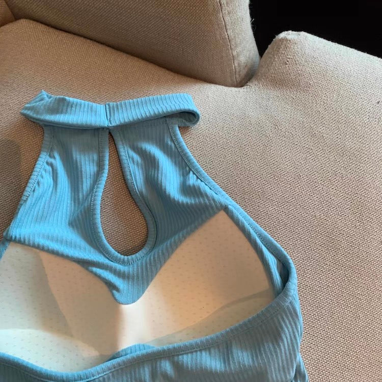 Kavya Halter Neck Built-In Bra Camisole