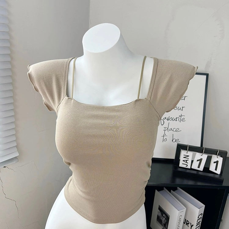 Nina Double Strap Built-In Bra Camisole