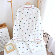 Sweetheart Shirt And Pyjama Nightsuit Set