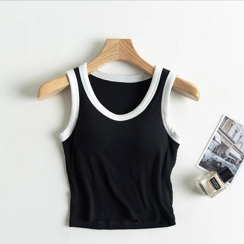 Edge Built-In Bra Crop Top