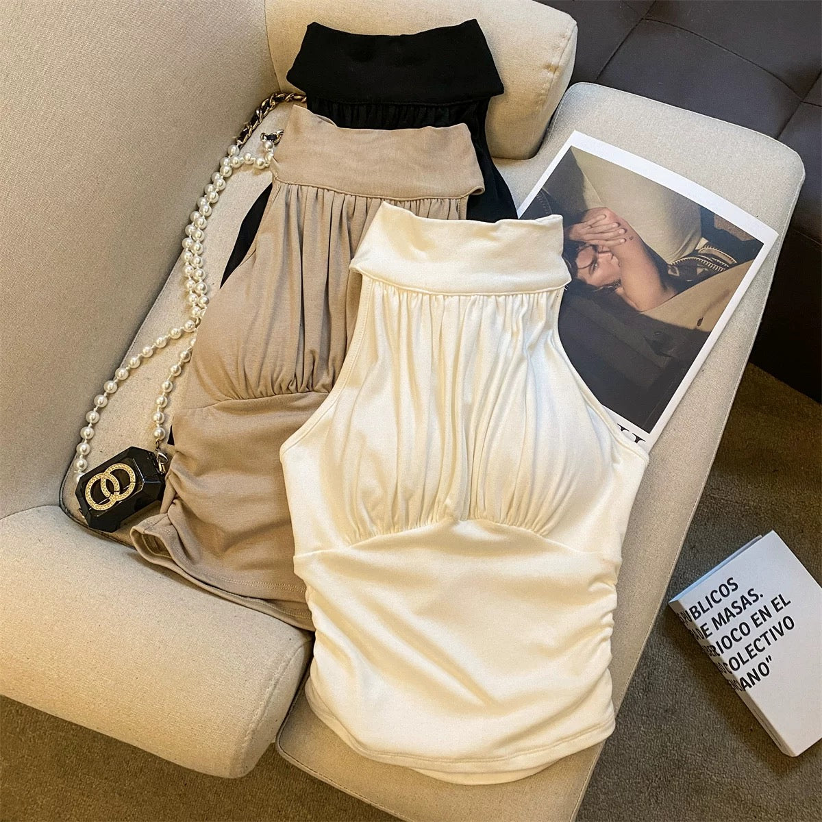 Bow Muse Built-In Bra Top