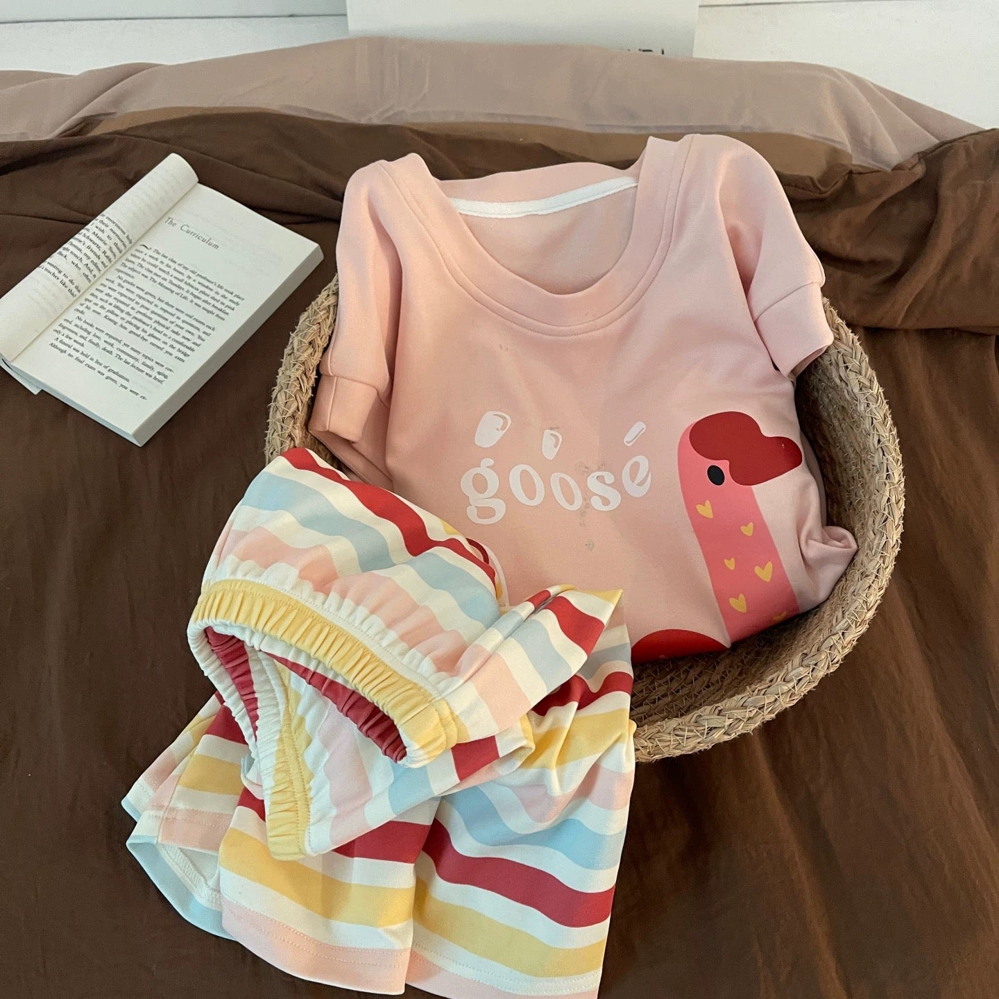 Rosy Goose Padded Nightsuit Set