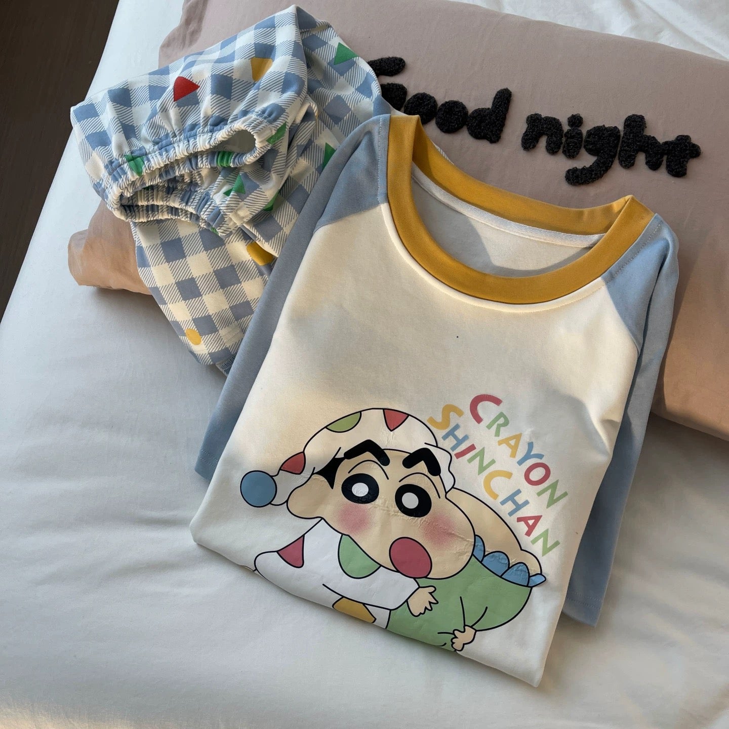 Crayon Shinchan Padded Nightsuit Set
