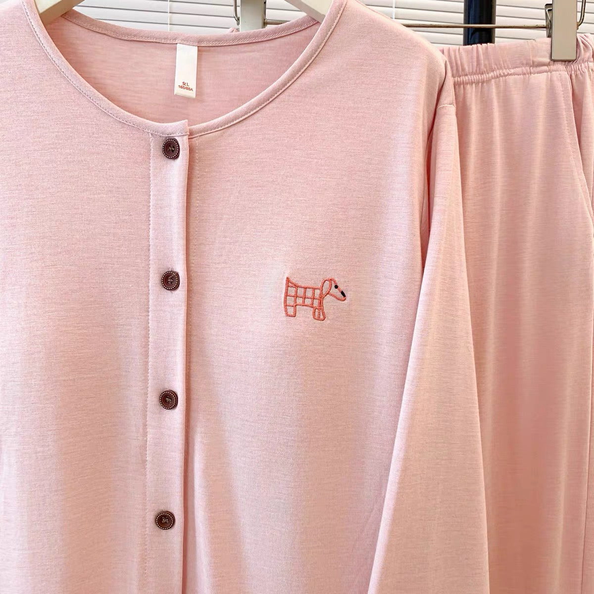 Pink Dog Padded Nightsuit Set