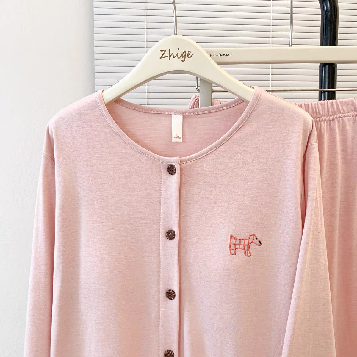 Pink Dog Padded Nightsuit Set