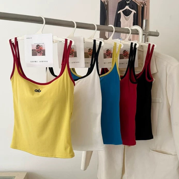 Vivid Strap Built-in Bra Top