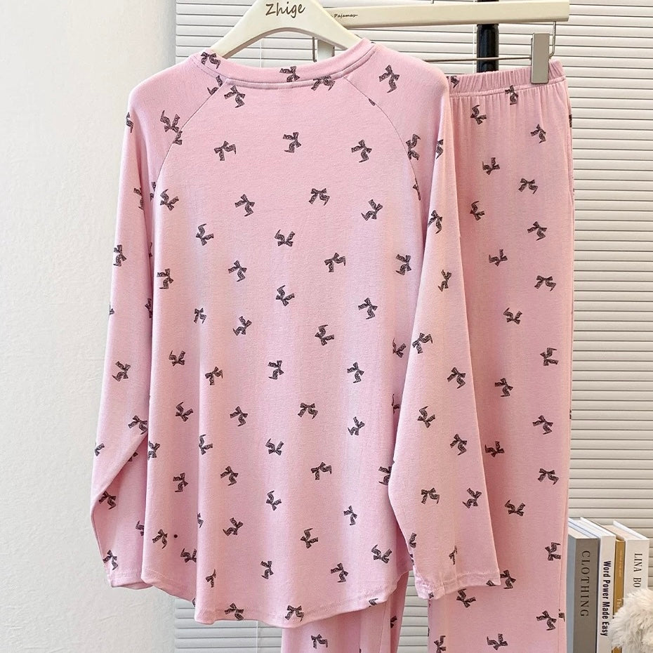 Pretty Little Bow Padded Nightsuit Set