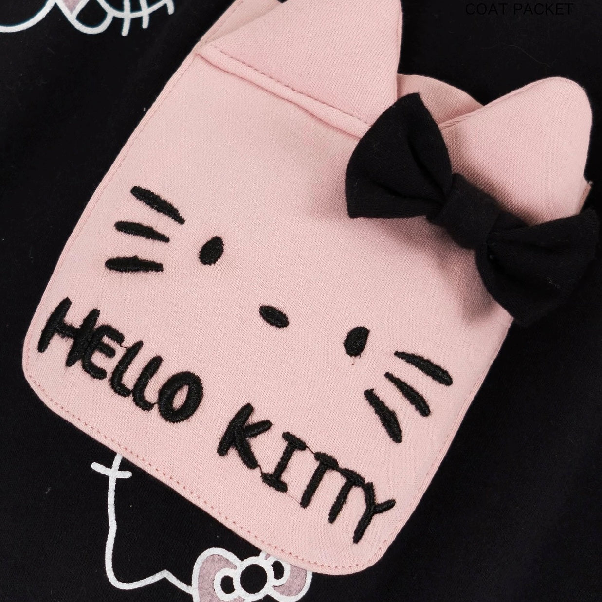 Midnight Kitty Padded Nightsuit Set