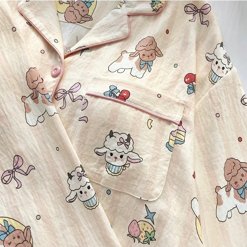 Berry & Cakes Padded Nightsuit Set