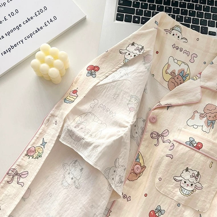 Berry & Cakes Padded Nightsuit Set