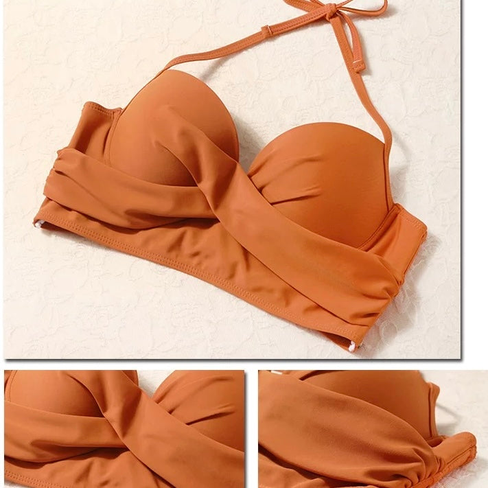 Sandy Crochet Three piece Swimsuit Set