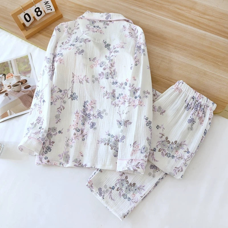 Soft Petals Padded Nightsuit Set