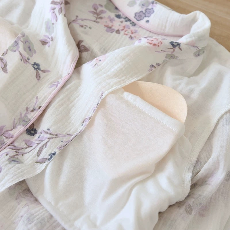 Soft Petals Padded Nightsuit Set