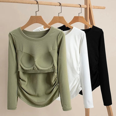 SoftHold Built-In Bra Tshirt