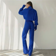 Turtleneck Pullover With Long Pants