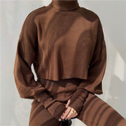 Turtleneck Pullover With Long Pants