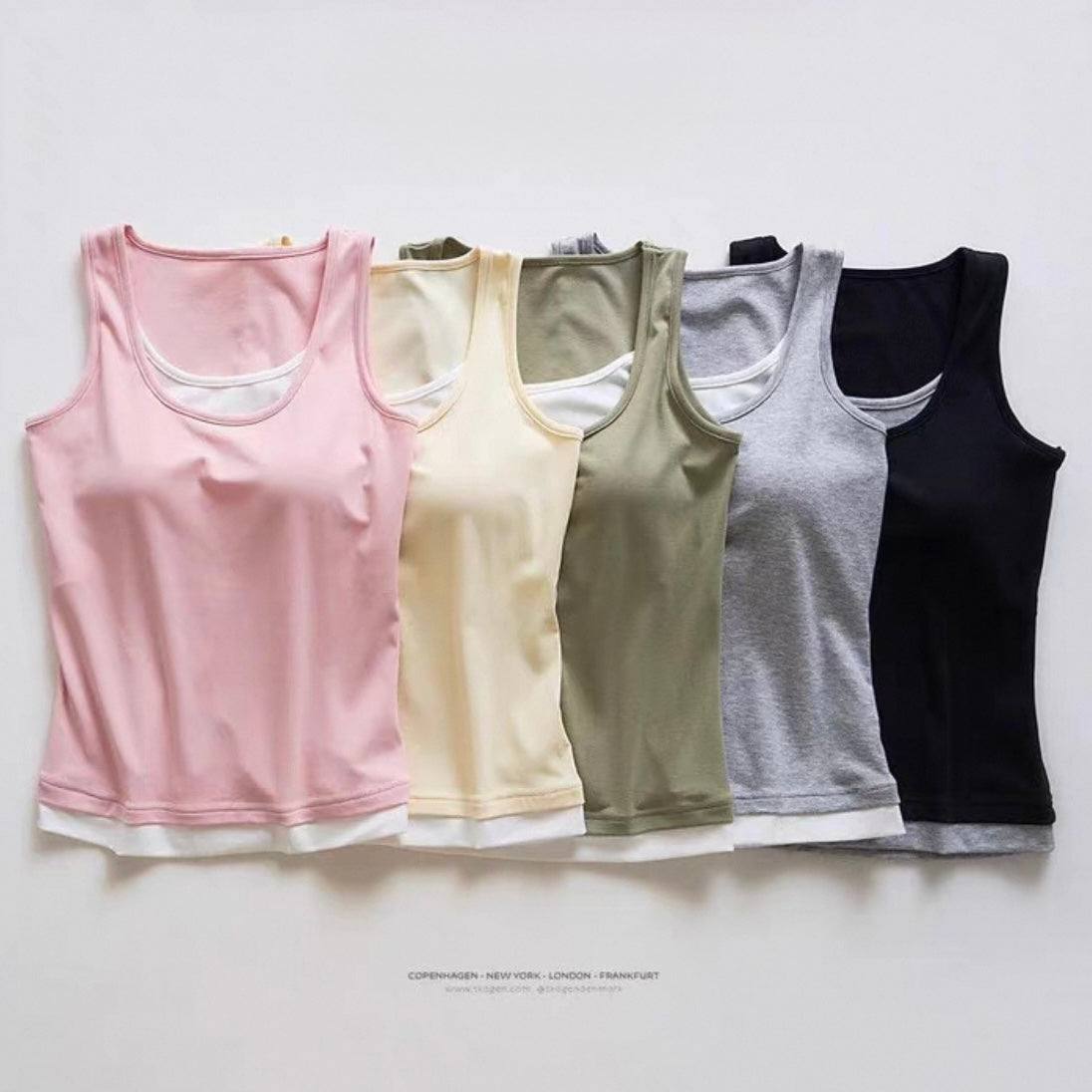 Rio Built-In Bra Tank Top